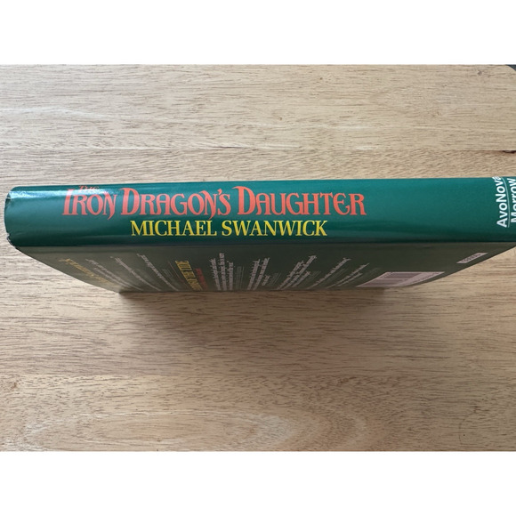 The Iron Dragons Daughter, Michael Swanwick HC/DJ/1994 VTG - Picture 3 of 11